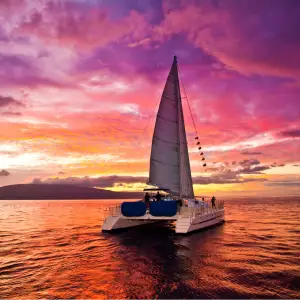 Sunset Cruise on a Catamaran