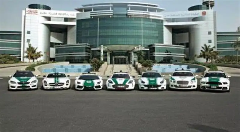 Top 10 Vehicles Used by Dubai Police